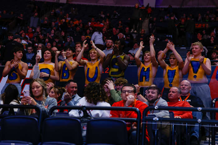 Illinois wrestling championships February 17 2024 Nate Latsch 25984